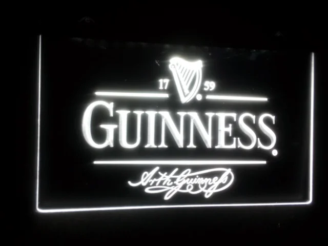 B91 Guinness арт пивной бар Клуб Бар Паб 3d знаки светодиодная неоновая лампа