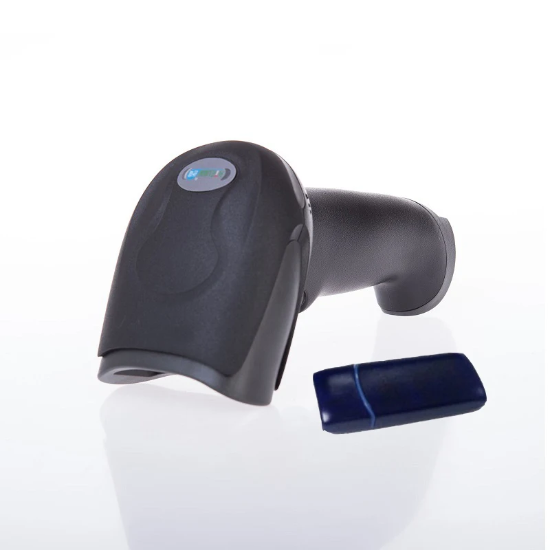 

High sensitive Laser Wireless Barcode Scanner for Supermarket Retail Stores Express Bar code Reader Wireless Barcode Gun