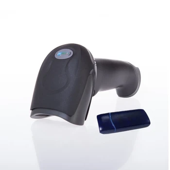 

High sensitive Laser Wireless Barcode Scanner for Supermarket Retail Stores Express Bar code Reader Wireless Barcode Gun