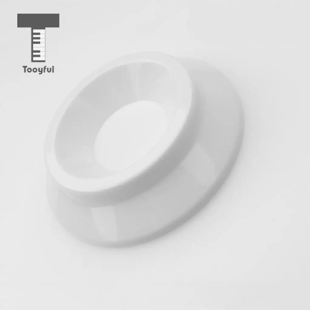 4pcs White Piano Caster Cups Piano Leg Pads for Upright Piano Parts Accessories