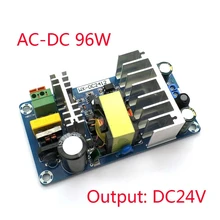 Переменный ток 100-240 В в постоянный ток 24 В 4A 6A импульсный источник питания модуль AC-DC