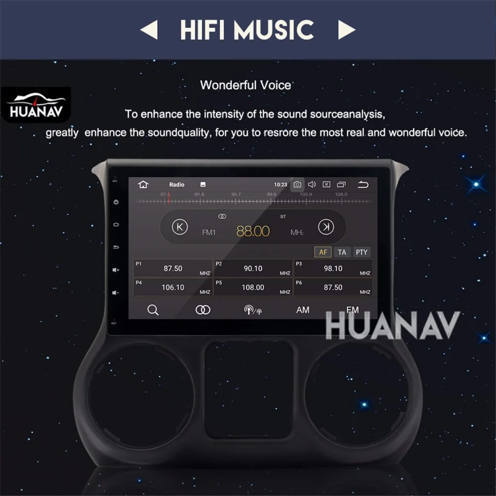 Flash Deal Car radio player car GPS navigation for Jeep Wrangler 2011-2016 2 din car radio gps Android 8.0 10.2