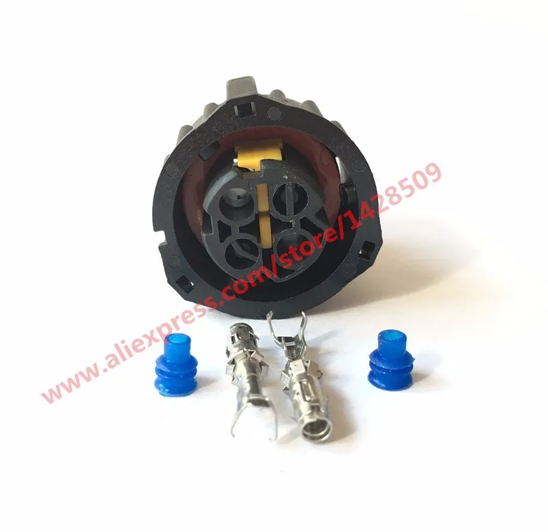 10 комплектов 2 Pin AMP 1-1813099-3 автомобильный водонепроницаемый разъем мама |