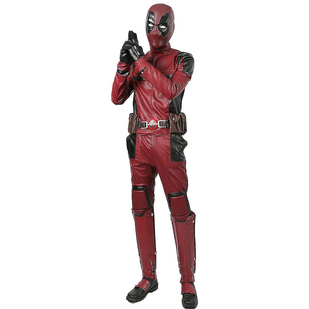 XCOSER Женский костюм супергероя Дэдпула Уэйда Уилсона высококачественный