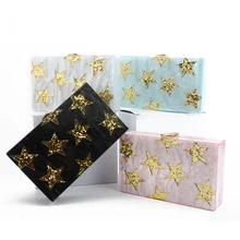 luxury handbags women bags designer Acrylic Evening Bag Clutches Women Purse Wedding Party Handbags Chain Wallet Shoulder Bags xiyuan brand women crystal evening clutch bags diamond handbags wedding party purse rhinestones clutches luxury banquet wallet