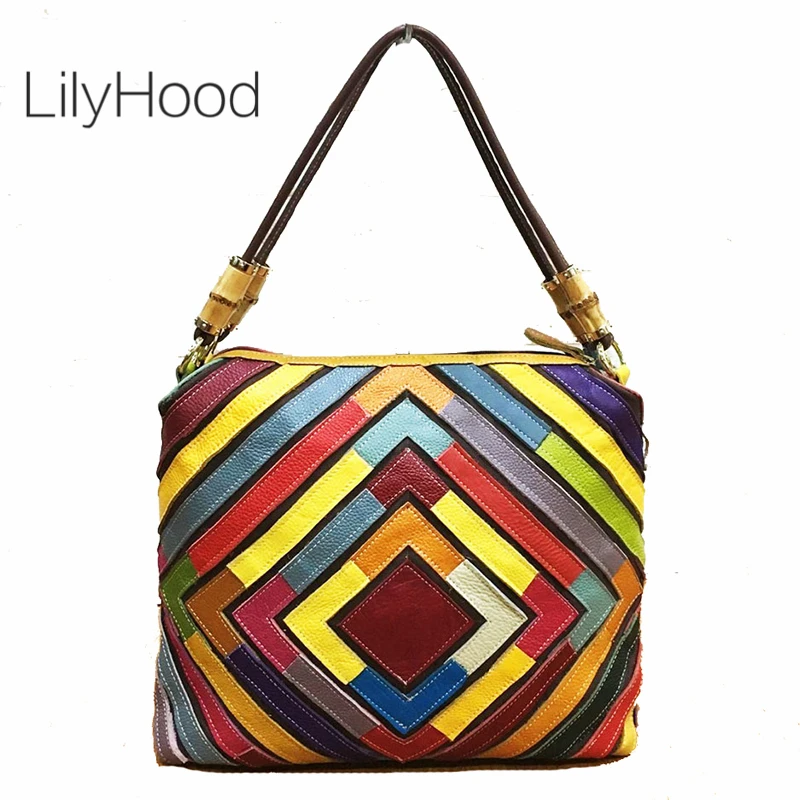 

cow leater hobo bag