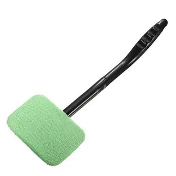 

Detachable Window Brush Microfiber Wiper Cleaner Cleaning Brush with Cloth Pad Car Cleaning Tool