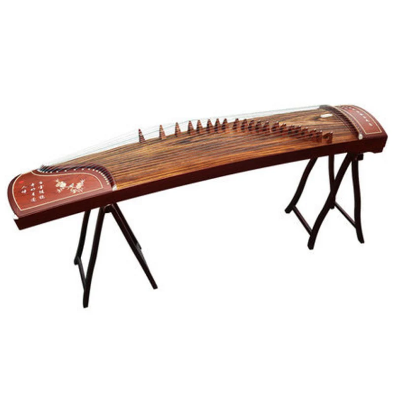 Guzheng начинающих профессиональное представление сортировки взрослых массив красного дерева guzheng - Цвет: Многоцветный