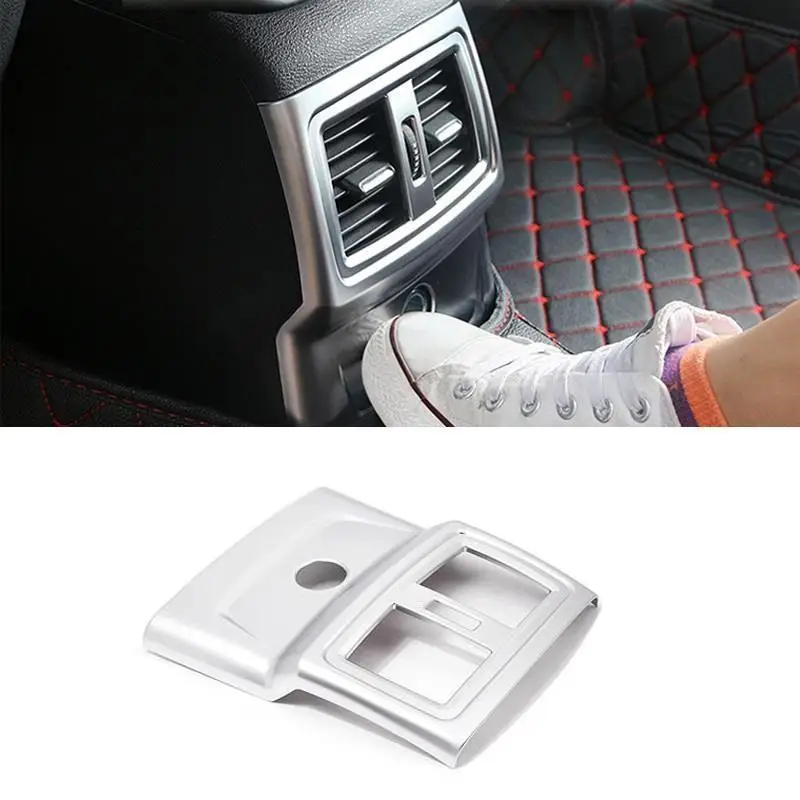 

Window Cup Air conditioner automobile decorative car styling modification covers sticker strip 16 17 18 FOR BMW X1 series