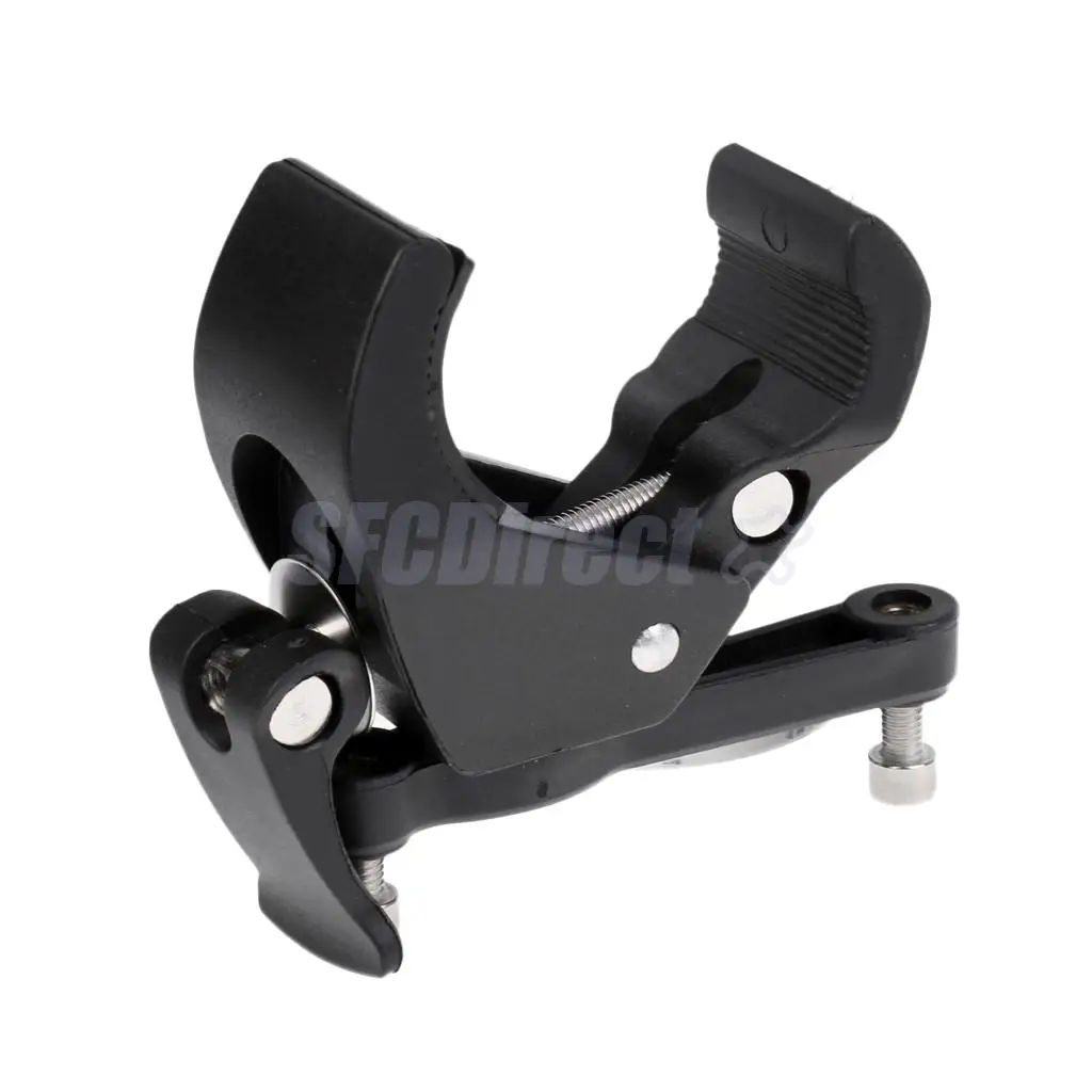 Clamp On Bike Bicycle Water Bottle Cage Holder Clip Seat Post Bracket Mount +  Flashlight Torch Lamp Mount Clamp Stand Holder