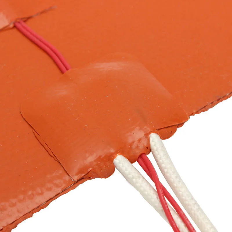 Silicone 120W 12V Heater Pad Heating Mat For 3D Printer Heated Bed 12x12cm