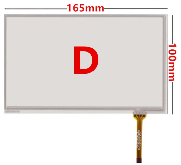 7 дюймовый ЖК экран Heyman 26pin AT070TN07 V.D V.A V.B Автомобильный дисплей 165*100 4 проводной