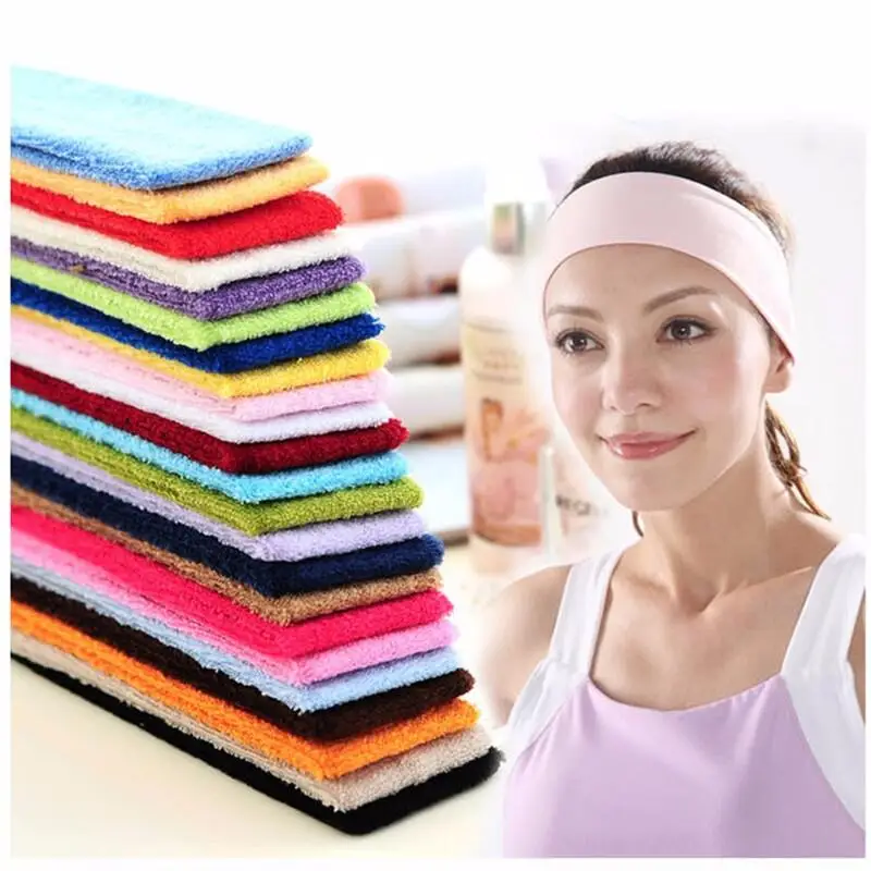 Yoga Headbands with colorful yoga fitness gym exercise comfortable