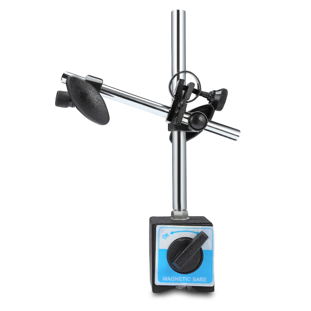 Billig Universal Große Saug Magnetische Metall Ständer Halter Messuhr anzeige Basis 30 kg Pull Saugen Messuhr Basis