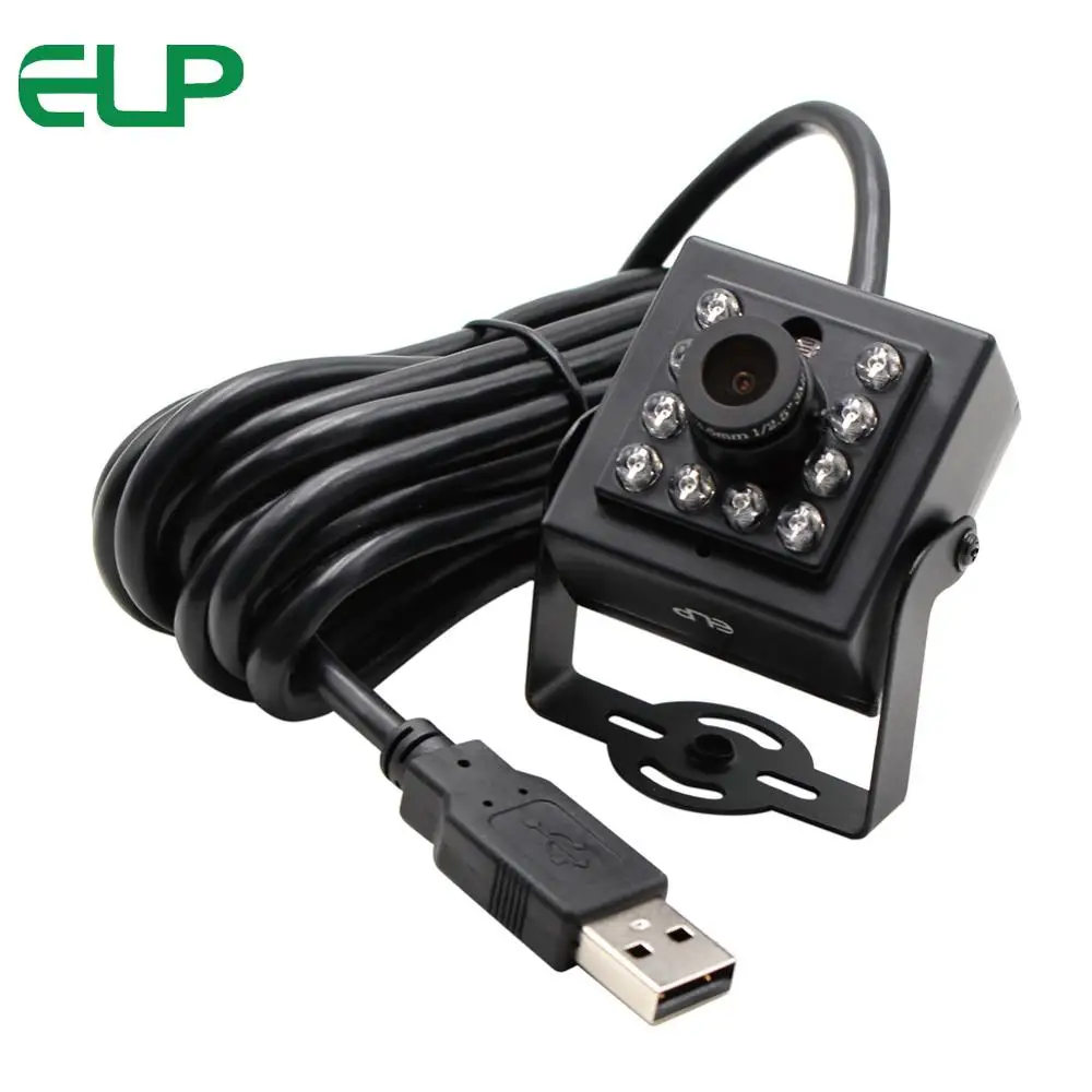 

CMOS OV2710 2Megapixel infrared cctv usb camera 10pcs IR LEDS day and night mjpeg 120fps 648*480 high frame USB camera