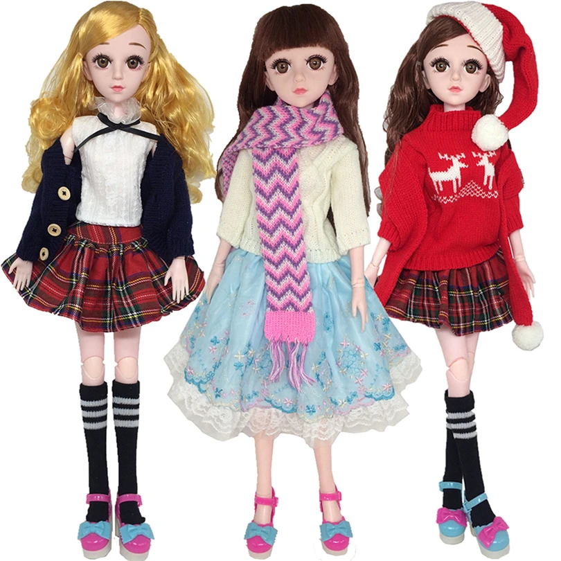 1/3 60 см BJD куклы с свитером ручной работы 21 подвижные шарнирные куклы игрушки Аксессуары Одежда для куклы игрушки для девочек