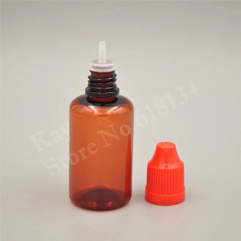 

DROPPER 4000pcs 30ml amber PET dropper bottle, 30 ml plastic bottle in refillable bottles with thin tip wholesale, liquid bottle
