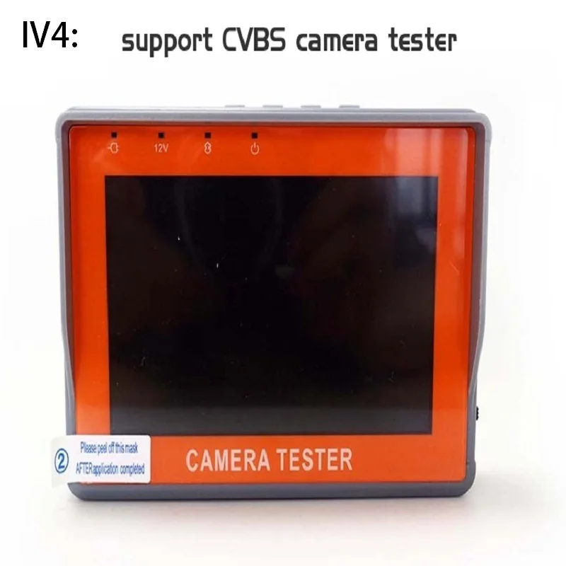 IV4 4.3 inch CCTV camera tester monitor BNC analog CVBS camera testing
