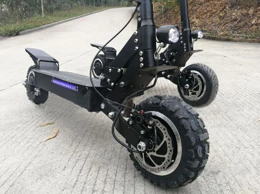 Excellent Double motor Off Road Electric Scooter 60V 3200W 35AH battery Strong powerful Latest upgrade to seamless handlebars 9