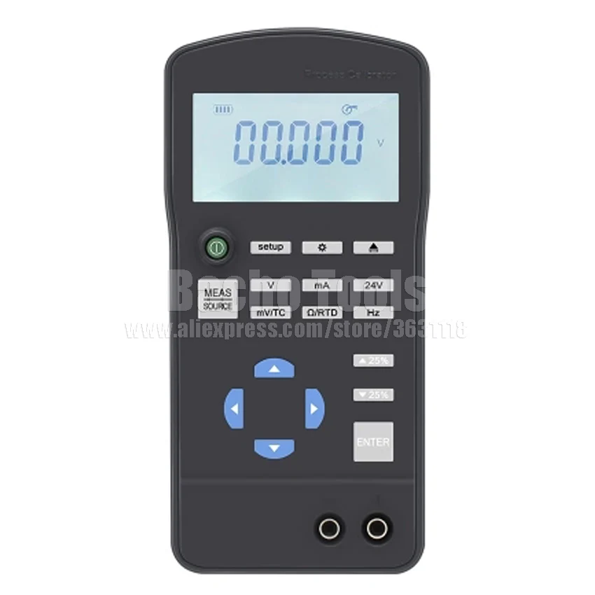

Signal Generator HTG810A 4-20mA / 0-10V / mV Thermocouple Voltmeter Current Source Calibrator