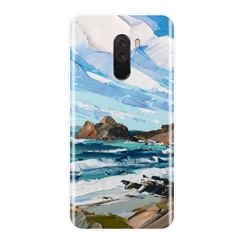 Задняя крышка для Xiaomi Redmi S2 6A 5 Plus 4A Мягкий силиконовый чехол мобильного телефона
