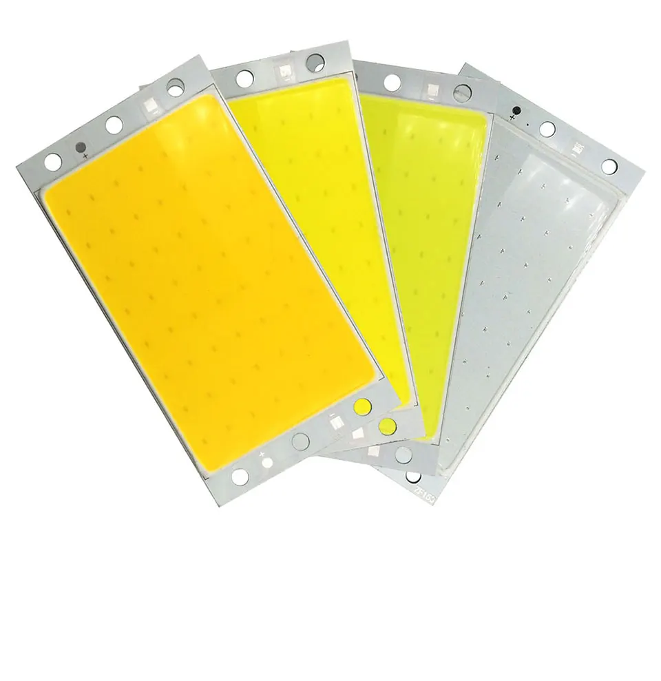Dimmable LED Light 12V 110V 220V COB LED Panel Lamp with Dimmer Warm Day Cool White COB Chip for Car Lighting Work Lamp DIY Bulb (2)