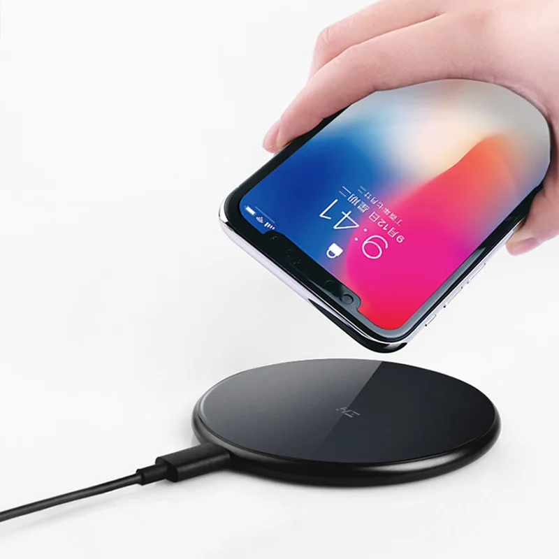 Xiaomi Беспроводной ZMI Зарядное устройство комплект USB-C «умное» распознавание нескольких протоколов Быстрая зарядка 2.5D Стекло Панель 5V 2A 9V 1.6A