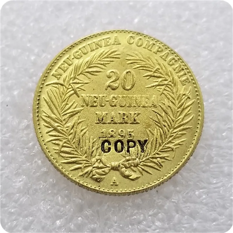 COPY REPLICA 1895 A Germany New Guinea 20 Mark Copy Free shipping | Дом и сад
