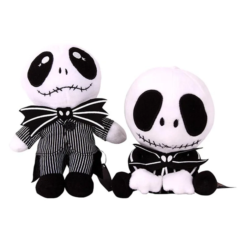 Cute Devil Skull The Nightmare Before Christmas Eve Jack Plush Doll Toy