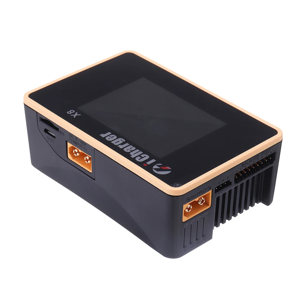 I зарядное устройство X8 1100 Вт 30A DC ЖК-экран умный аккумулятор баланс зарядное устройство Dis зарядное устройство для 1-8s LiPo/Lilo/LiFe/LiHV батарея RC Дрон