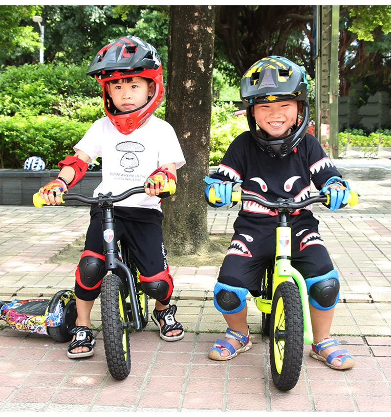 

NEW children Adult cycling helmet fullface OFF-ROAD DH mountain mtb Bike Helmet man visor kids full face downhill bicycle helmet