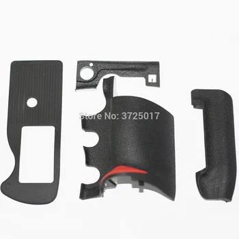 

A Set of 4PCS New original Grip +left side +thumb +bottom Rubber Repair parts For Nikon D3 D3s D3x SLR + 3M Tape