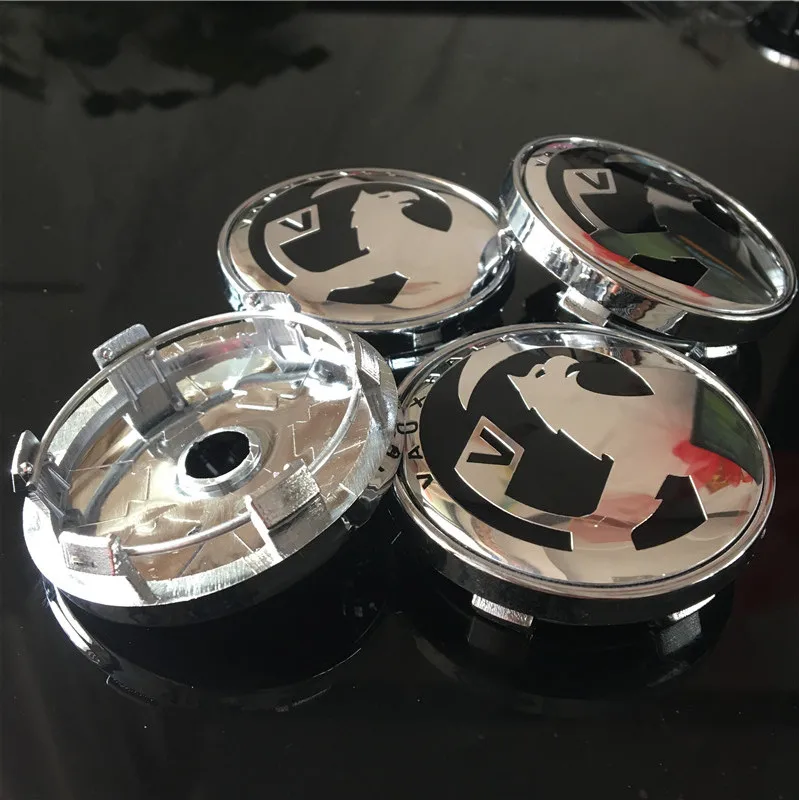 Of Vauxhall 60mm Alloy Wheel Centre Caps Hub Cover 56.5mm Stickers Car