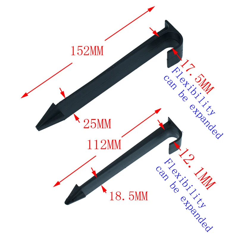 Wxrwxy садовый 16 мм держатель стеблей для капельного орошения 1/" pe шланг держатель 3/4" капельница пластиковые стеблей 20 мм PE кронштейн 25 шт. 16 мм 50 шт