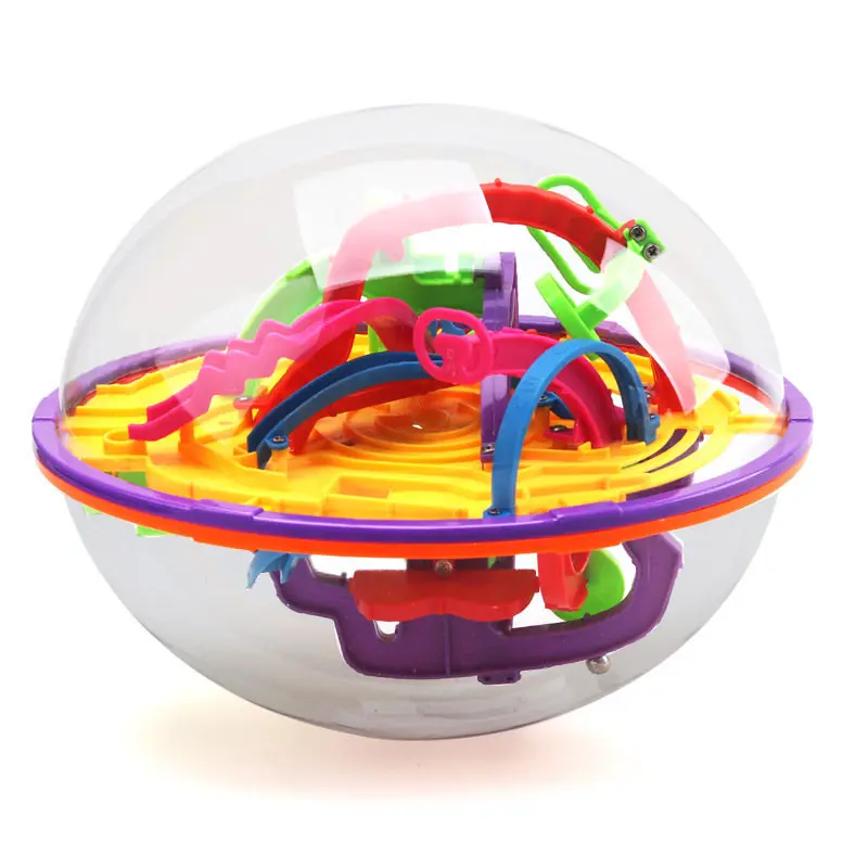 

Amy& Benton 100 Checkpoint 3D UFO Magic Maze Ball Children's Educational Toys