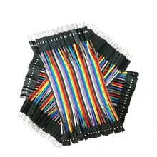 Dupont Line 120pcs 10cm Male to Male Male to Female and Female to Female Jumper Wire