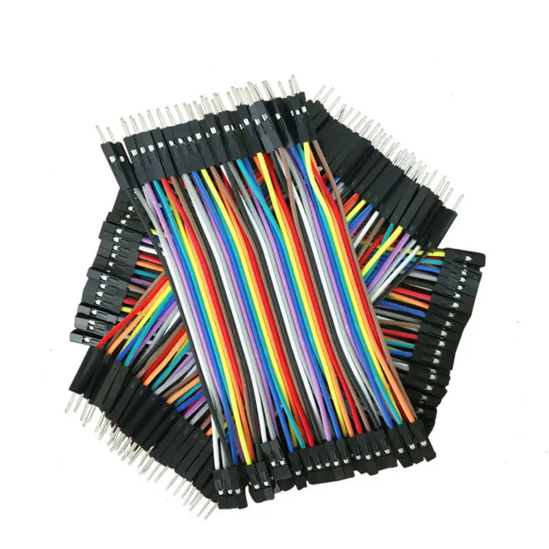 Macho para Macho + Macho para Fêmea e Fêmea para Cabo Fêmea para Arduino Dupont Linha Pces Fio Jumper 120 10cm