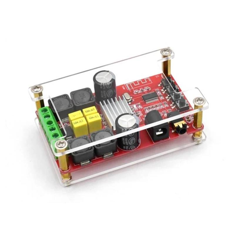 

XH-A302 Bluetooth 5.0 TPA3116 Two-channel Stereo Bluetooth digital Audio amplifier board AUX AMP plate amplifier