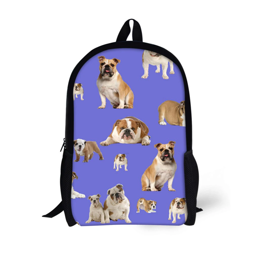 

Funny 3D Pug Dog Pattern Puzzle Children School Bags Primary School Bookbag For Teenager Girls Casual Kids Backpackssumka