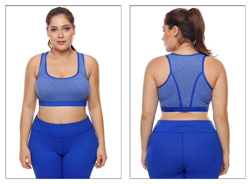 Купить Спортивный Бюстгальтер Для Фитнеса Большого Размера