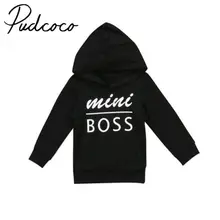 Модная толстовка с капюшоном для новорожденных мальчиков и девочек, свитер с капюшоном, верхняя одежда, От 0 до 5 лет, Vestidos