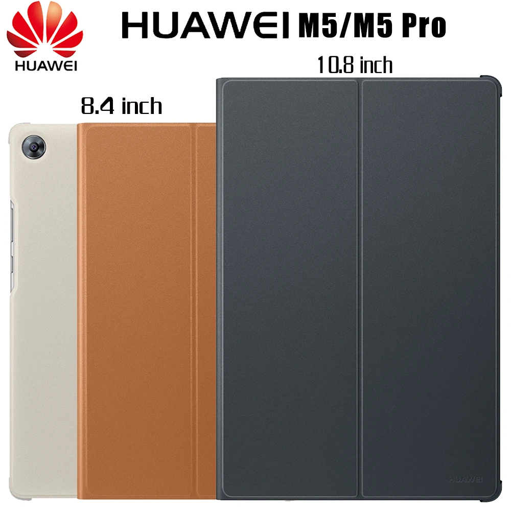 

HUAWEI M5 Pro Case Official Original Smart View HUAWEI Mediapad M5 Case Kickstand Flip Leather M5 Case Tablet Cover 8.4 10.8