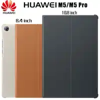 HUAWEI M5 Pro Case Official Original Smart View HUAWEI Mediapad M5 Case Kickstand Flip Leather M5 Case Tablet Cover 8.4 10.8