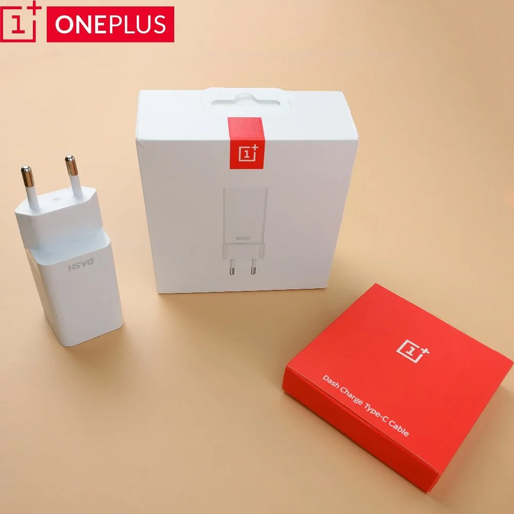 

Original Oneplus 6T Dash Charger EU Wall Quick fast 5V 4A Charge Power Adapter type-c cable For Oneplus 3T/5/5T/6/6T smartphone