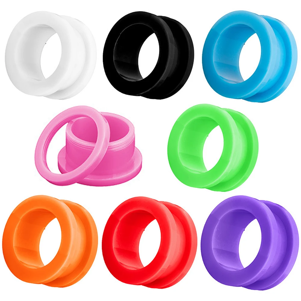 

2Pcs/lot Fake Cheater Acrylic Ear Plugs And Tunnels Ear Expander Stretchers Kit Ear Tragus Piercing Set Body Jewelry 9 Sizes