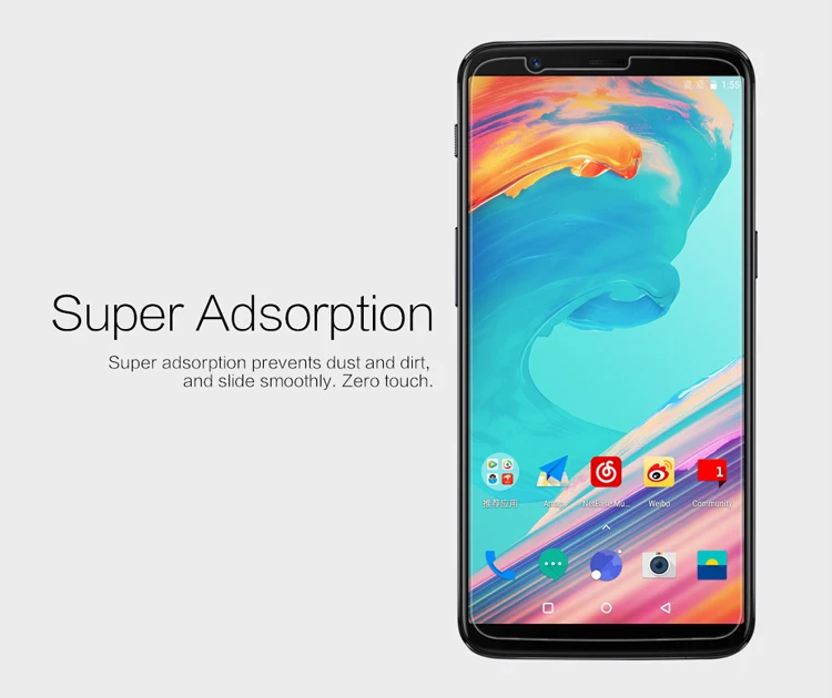 2 шт./лот NILLKIN Oneplus 5T защита экрана прозрачная PET Высокая четкость/матовая защитная пленка для One plus 5t
