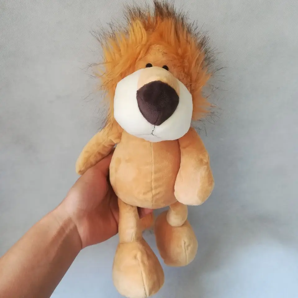 new style about 35cm lion plush toy cute lion soft doll pillow toy Xmas gift h2137