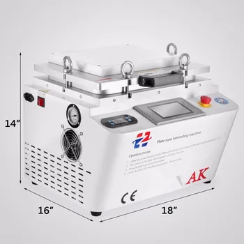 

Vacuum Laminating Machine 5 In 1 OCA 110V 1500W OCA 12 Inch LCD Built-in Pump No Bubbles