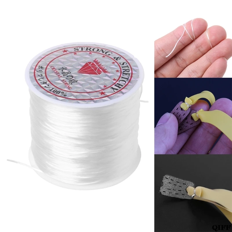 

1 Roll Slingshot Line Wire Rubber 60m Elastic Outdoor Hunting Catapult Head Rope MAR28