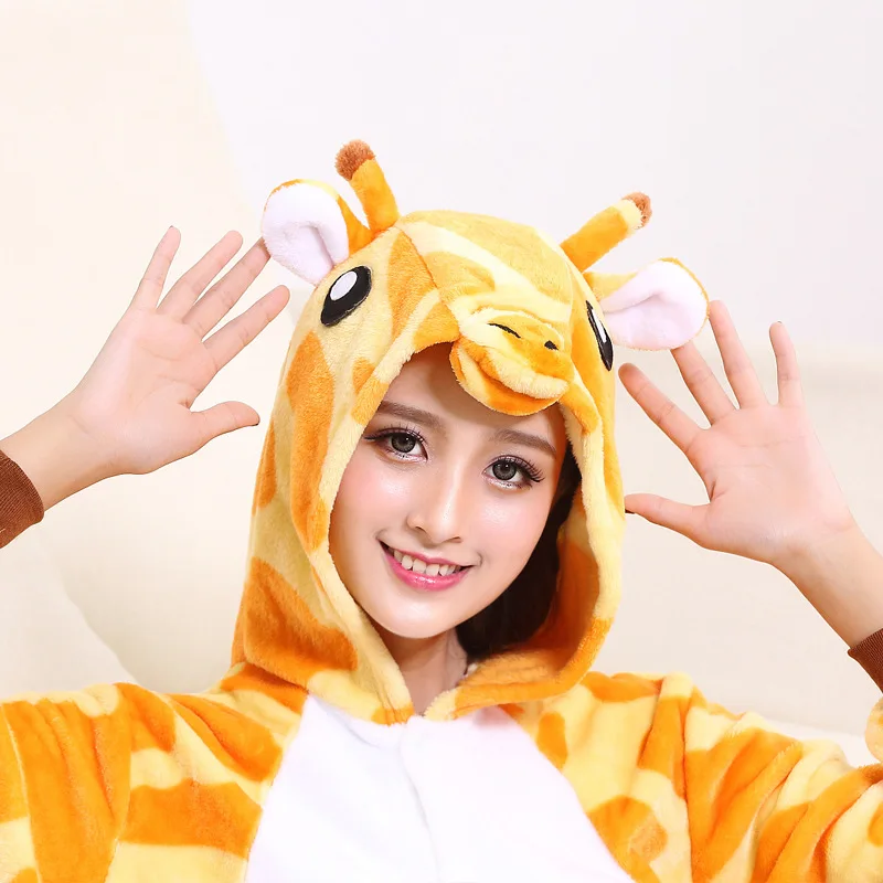 animal Giraffe adult onesie